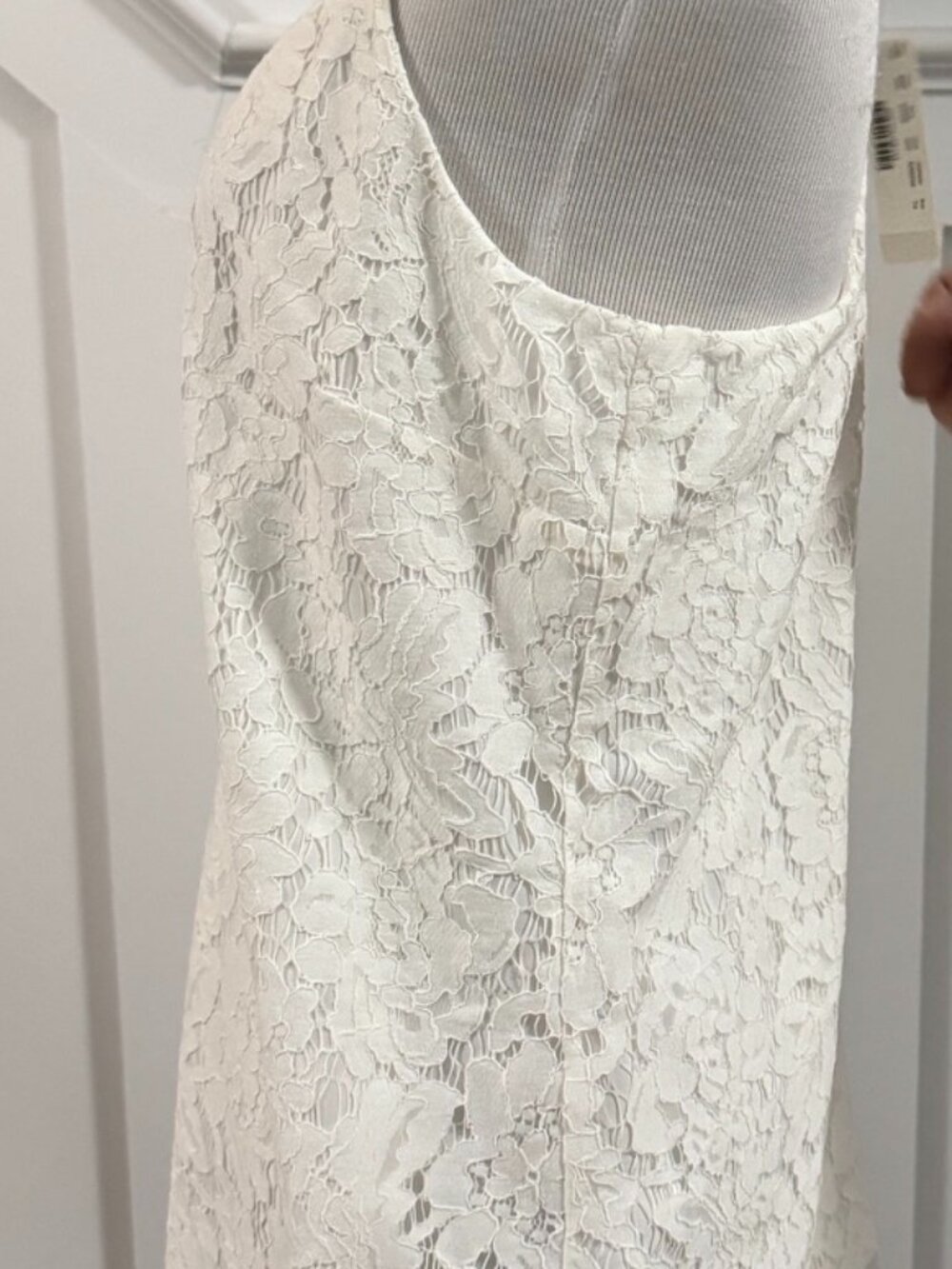 J.Crew Classic White Lace Top | Elegant & Feminine | Size 4 | Brand New w/Tags $ - Picture 3 of 9